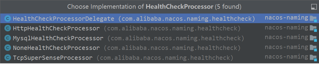 HealthCheckProcess